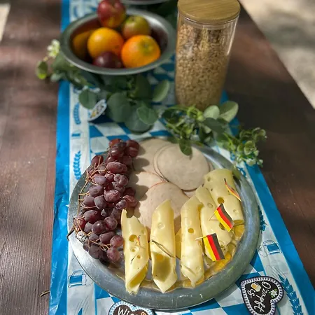 Oktoberfest Bavarian Village With Breakfast & Welcome Beer Campsite Munich