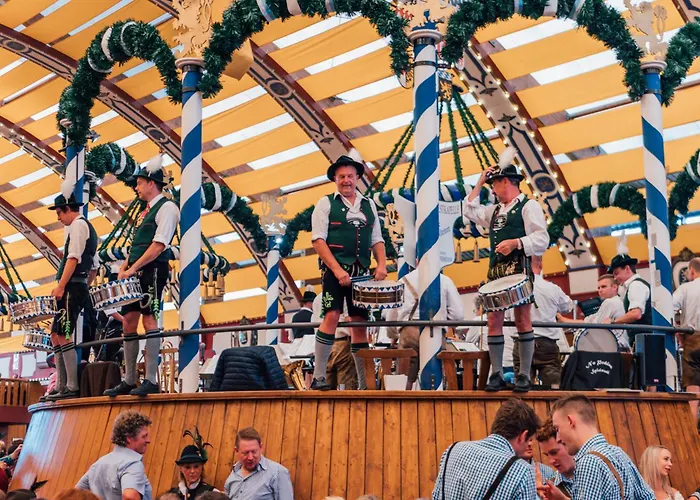 Original Bavarian Oktoberfest Village Breakfast&beer Included